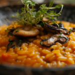 Arroz Caldoso con setas de caldo