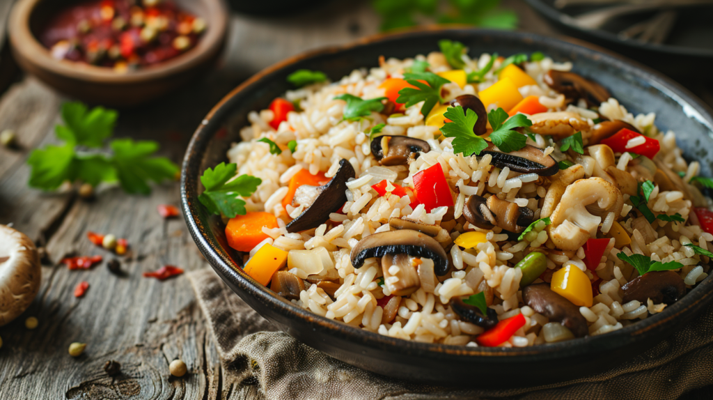 Arroz con Verduras en Olla GM